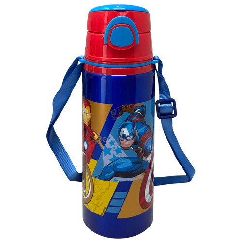 Borraccia alluminio avengers - borraccia,