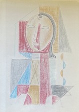 TOZZI MARIO (Fossombrone, 1895 - Saint-Jean-du-Gard, 1979) SENZA TITOLO litograf