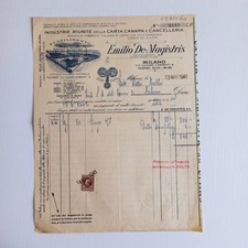 1941 Emilio De Magistris Carta