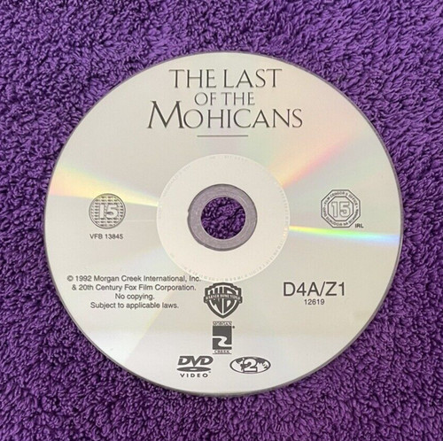 The last mohicans dvd - the,