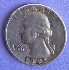 USA orig. 1/4 Dollaro in
