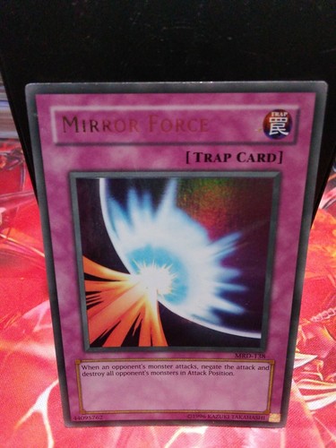 Carta mirror force - yu-gi-oh,