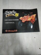 Malaguti Grizzly 4-wheels Libretto Uso E Manutenzione USER MANUAL