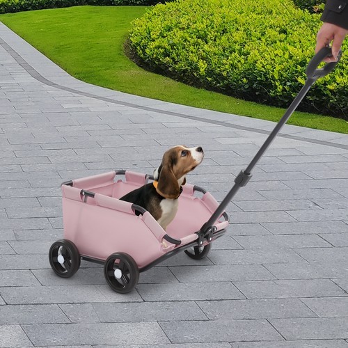 Passeggino per cani pieghevole - cani,