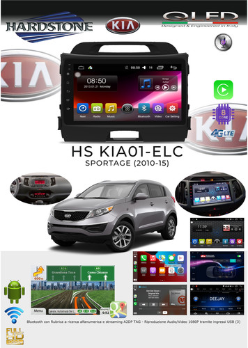 Autoradio hardstone customfit