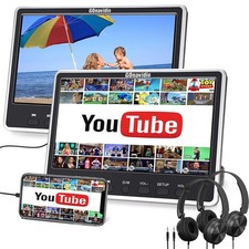 Monitor poggiatesta auto 2 x