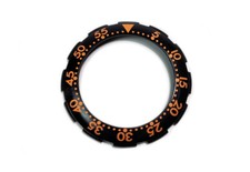 Ghiera nera indici arancio per