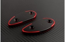 Tappo Specchietti Nero-Rosso