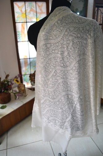 Stola matrimonio bianco lusso - stola,