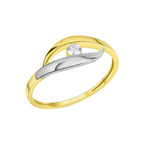 Anelli oro giallo 375 - , bicolore