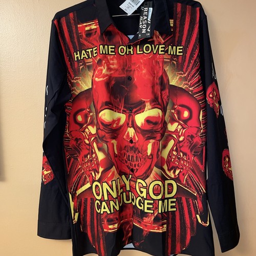 Camicia uomo marca reason hate - camicia,