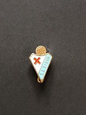 Pins Pin Badge Spilla  S.C. Eibar stemma triangolare croce rossa calcio Spagna
