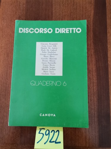 Autori vari discorso diretto - ,
