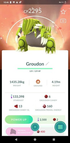 Shiny groudon special - groudon,