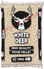 Pellet WHITE DEER Pellet di alta qualità Certificato Enplus A1 (20 sacchi da 15