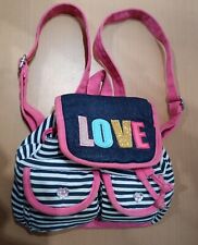 Zaino Bambini Tessuto Jeans Love Mini 18x18 cm