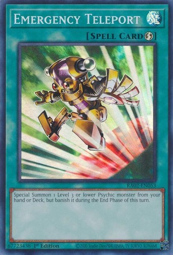 Tcg teletrasporto - yu-gi-oh!,