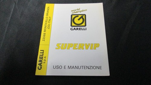 Libretto uso manutenzione - uso, e