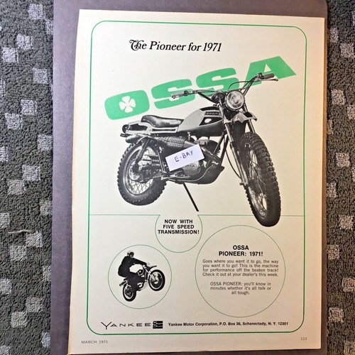 Pioneer ossa 1971 yankee - pioneer,