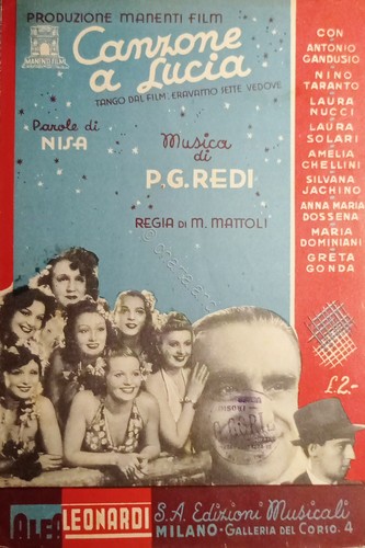 Spartiti canzone lucia - -, a