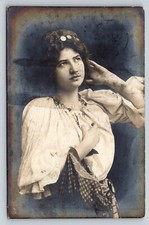 RPPC costume pretty woman 1907