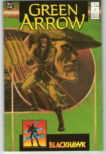 Green arrow lantern - green,
