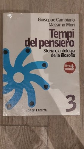 Tempi del pensiero - storia, e