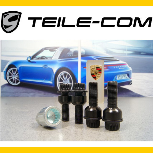 Kit antifurto porsche nero - kit,