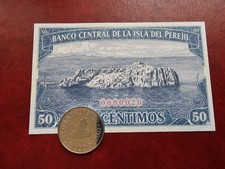 SPAIN-ISLA DEL PEREJIL. 25 + 50 CÉNTIMOS 2002. RARÍSIMOS.