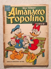 ALMANACCO TOPOLINO N. 3 - MARZO 1957 - MONDADORI - DISCRETO