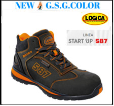 scarpe antinfortunistiche scarpa alta nabuk nera S3 SRA