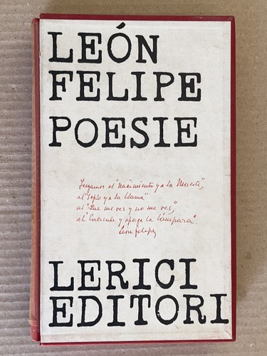 Leon felipe poesie - leon,