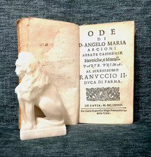 (SEICENTINA) ODE DI D. ANGELO MARIA ARCIONI ABBATE CASINESE. HEROICHE, E MORALI,