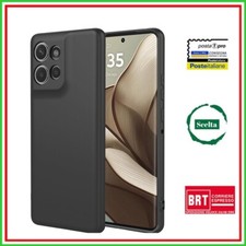 Cover Morbida Custodia Silicone NERO PRE Motorola Edge 50 Neo