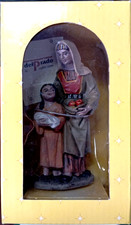 STATUINA DEL PRESEPE Edizioni DEL PRADO - PASTORELLE 11 CM - NUOVA !