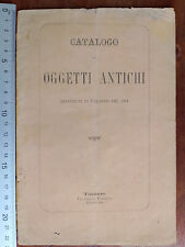 CATALOGO OGGETTI ANTICHI