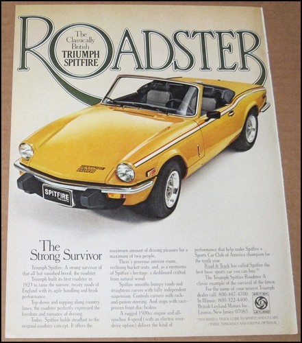 Pubblicità stampa roadster - stampa,