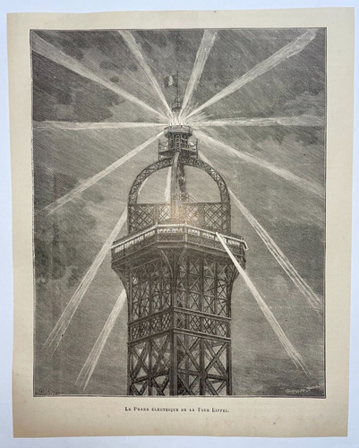 Parigi torre eiffel - parigi, 1889
