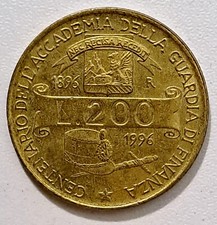 200 Lire 1996 centenario