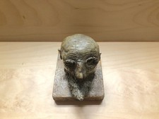 Piccola testa in creta