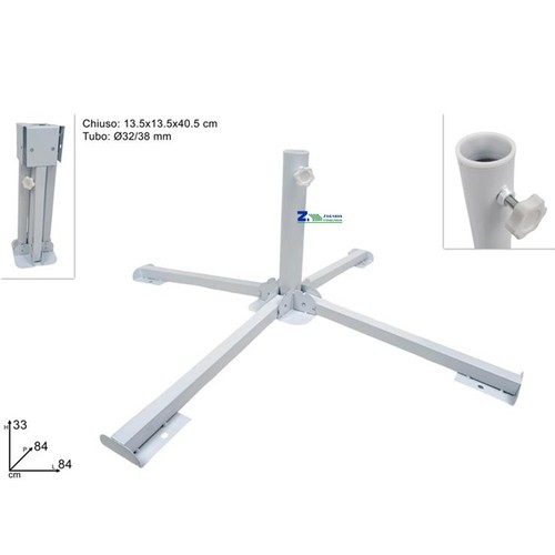 Base per ombrellone piedi - 4,