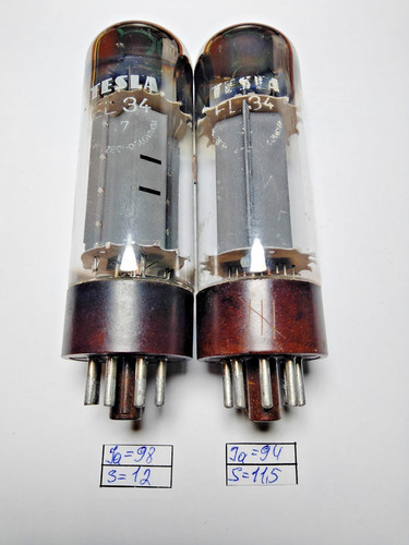 Tetrodo uscita el34 tesla - tetrodo,
