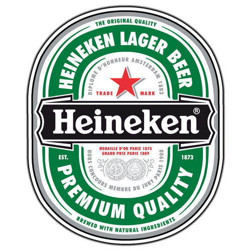 Adesivo logo heineken 4 - adesivo, #4