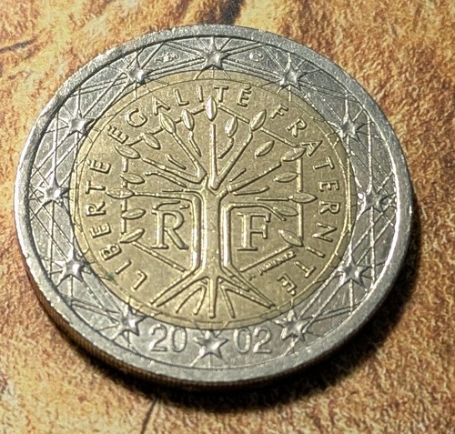 Moneta euro 2002 francia - 2,