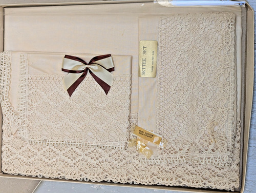 Set settee vintage - set, granny