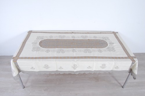 Ivory grey lace - &,