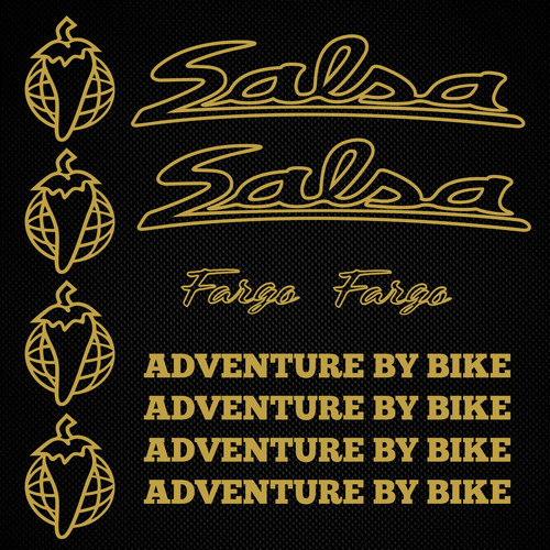 Adesivi salsa fargo telaio - salsa,