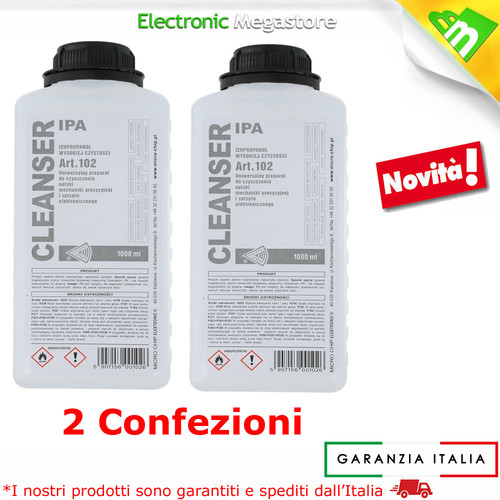 Liquido pulizia schede
