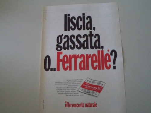 Advertising pubblicità 1975 - advertising,