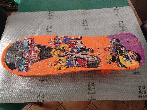Skateboard vintage biker mice - biker,